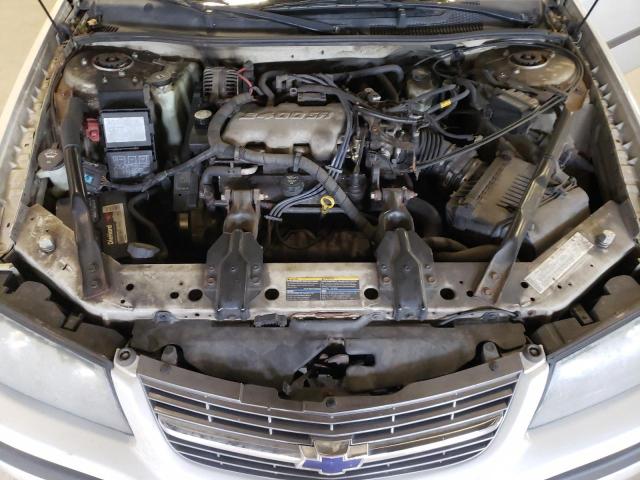 2G1WF52E049338632 - 2004 CHEVROLET IMPALA SILVER photo 7