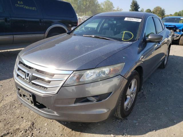 5J6TF1H34BL000997 - 2011 HONDA ACCORD CRO GRAY photo 2