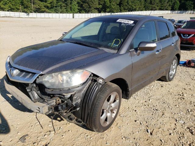 5J8TB18247A006716 - 2007 ACURA RDX GRAY photo 2