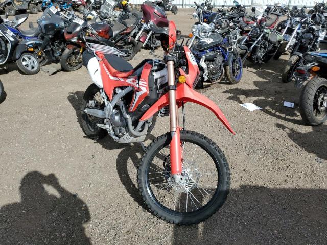 MLHMD4410K5200816 - 2019 HONDA CRF250 L RED photo 1