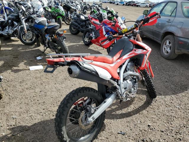 MLHMD4410K5200816 - 2019 HONDA CRF250 L RED photo 4