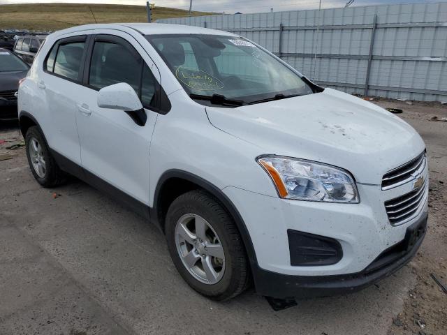 KL7CJPSB4FB135364 - 2015 CHEVROLET TRAX 1LS WHITE photo 1