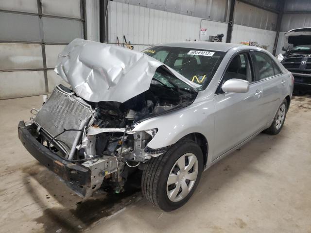 4T4BE46K17R009210 - 2007 TOYOTA CAMRY CE SILVER photo 2