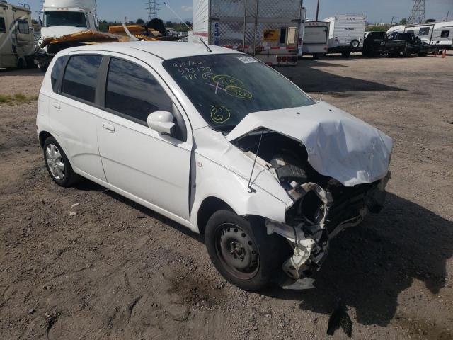 KL1TD666X8B132819 - 2008 CHEVROLET AVEO BASE WHITE photo 1
