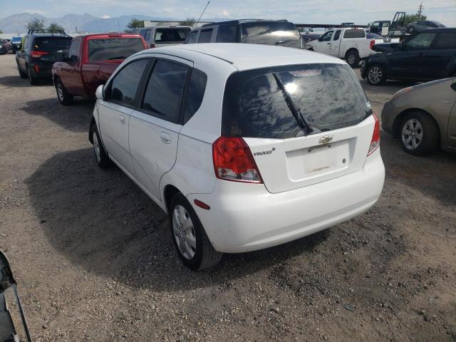 KL1TD666X8B132819 - 2008 CHEVROLET AVEO BASE WHITE photo 3