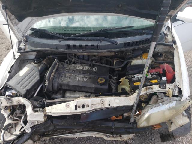 KL1TD666X8B132819 - 2008 CHEVROLET AVEO BASE WHITE photo 7