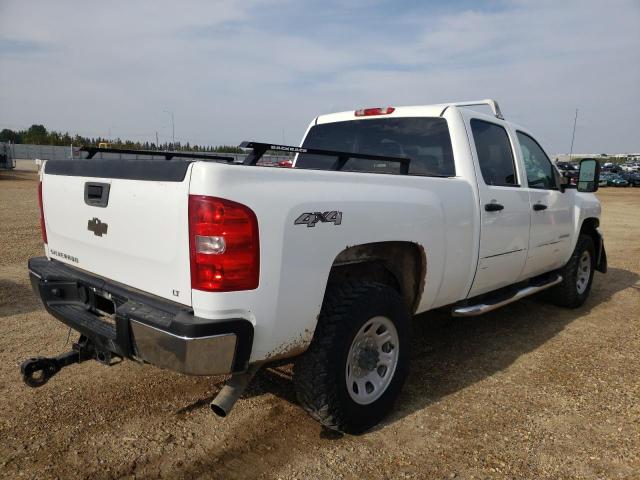 1GC1KXCG2CF225439 - 2012 CHEVROLET SILVERADO WHITE photo 4