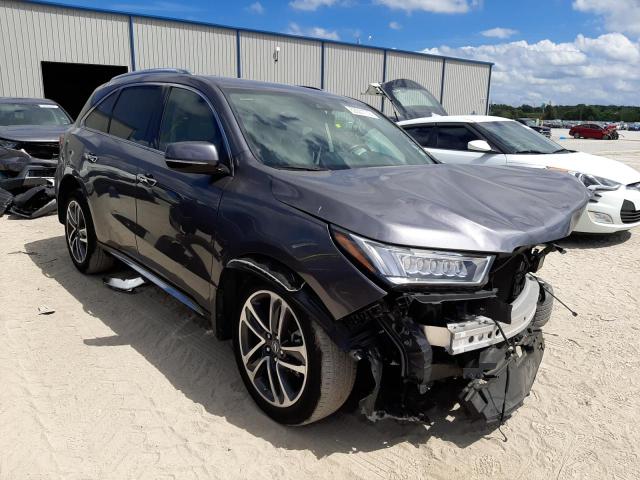 5J8YD3H89JL006044 - 2018 ACURA MDX ADVANC GRAY photo 1