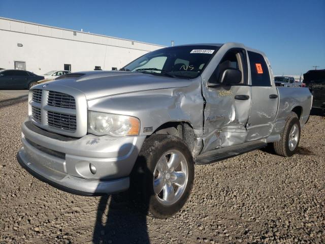 1D7HU18D04J248582 - 2004 DODGE RAM 1500 S SILVER photo 2