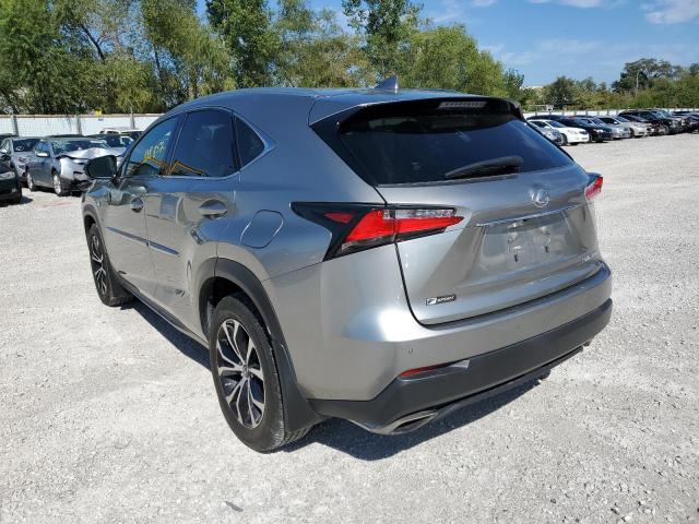 JTJBARBZ1G2065036 - 2016 LEXUS NX 200T BA GRAY photo 3