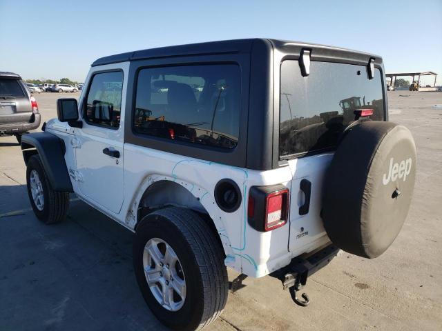 1C4GJXAN2KW545504 - 2019 JEEP WRANGLER S WHITE photo 3