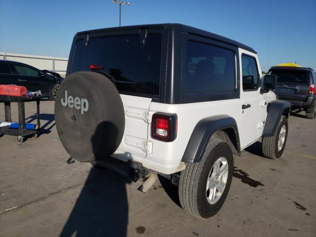 1C4GJXAN2KW545504 - 2019 JEEP WRANGLER S WHITE photo 4