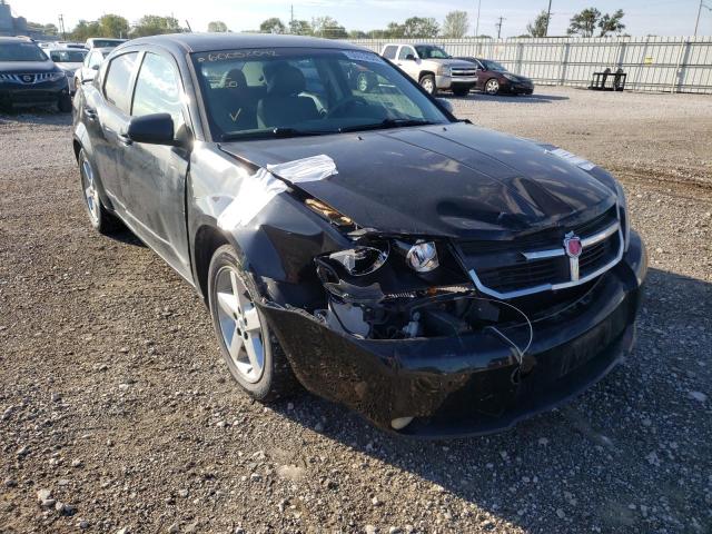 1B3LC76M78N614504 - 2008 DODGE AVENGER R/ BLACK photo 1