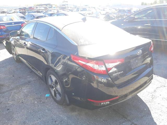 KNAGM4AD0D5041357 - 2013 KIA OPTIMA HYB BLACK photo 3