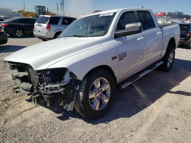 1C6RR7LT8KS646624 - 2019 RAM 1500 CLASS WHITE photo 2