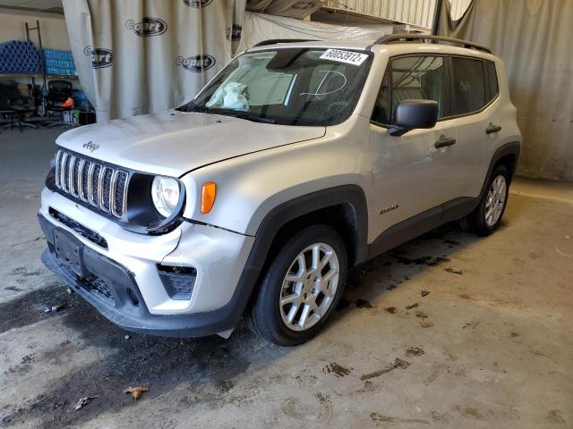 ZACNJAAB0LPL03946 - 2020 JEEP RENEGADE S SILVER photo 2