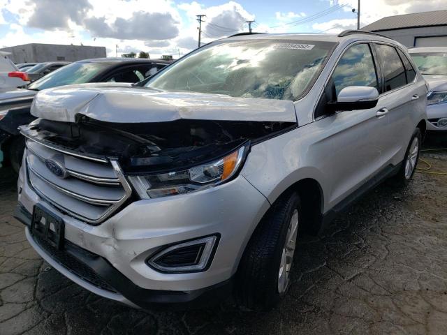 2FMPK3J83GBB56777 - 2016 FORD EDGE SEL SILVER photo 2