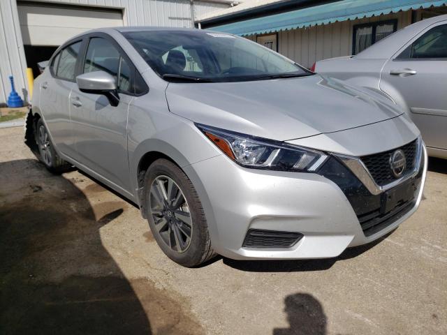 3N1CN8EV2NL827609 - 2022 NISSAN VERSA SV SILVER photo 1