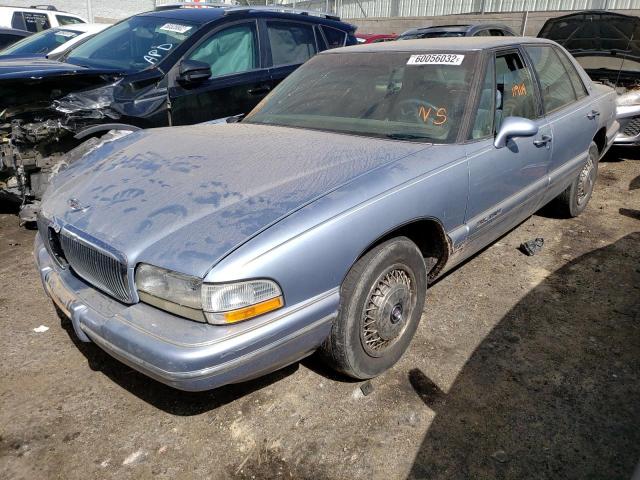 1G4CW52K6TH638035 - 1996 BUICK PARK AVENU BLUE photo 2