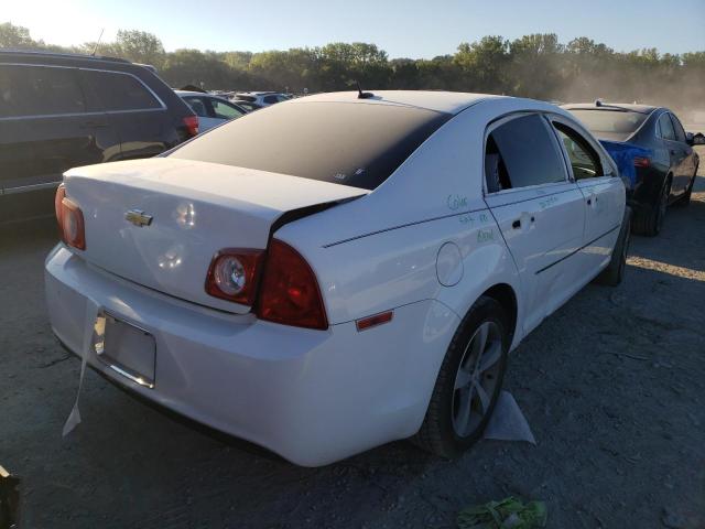 1G1ZC5E15BF218926 - 2011 CHEVROLET MALIBU 1LT Beyaz fotoğraf 4