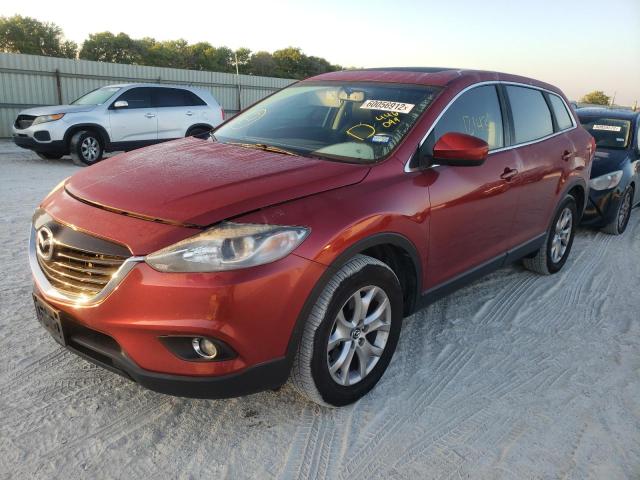 JM3TB2CA7E0446099 - 2014 MAZDA CX-9 TOURI RED photo 2