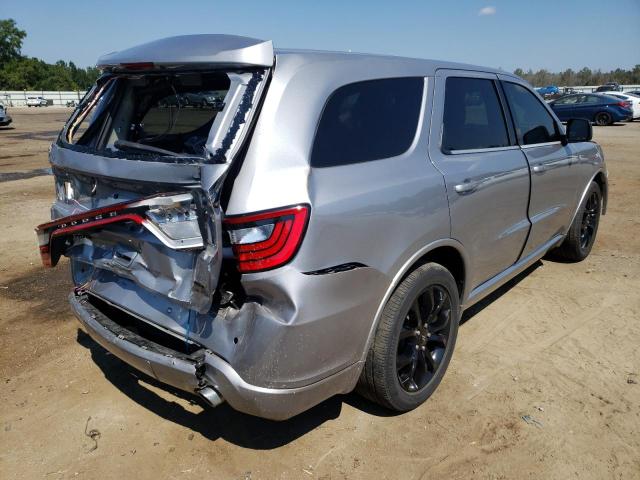 1C4RDHDG8KC803089 - 2019 DODGE DURANGO GT SILVER photo 4