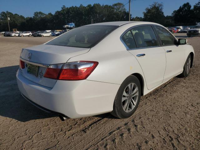 JHMCR2F37DC000046 - 2013 HONDA ACCORD LX WHITE photo 4