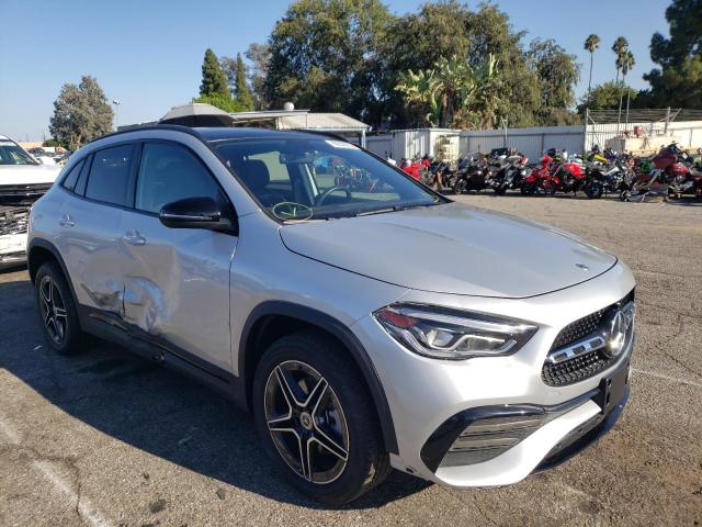 W1N4N4GB3NJ381841 - 2022 MERCEDES-BENZ GLA 250 SILVER photo 1