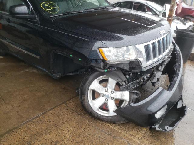 1J4RR4GG4BC587239 - 2011 JEEP GRAND CHER BLACK photo 9