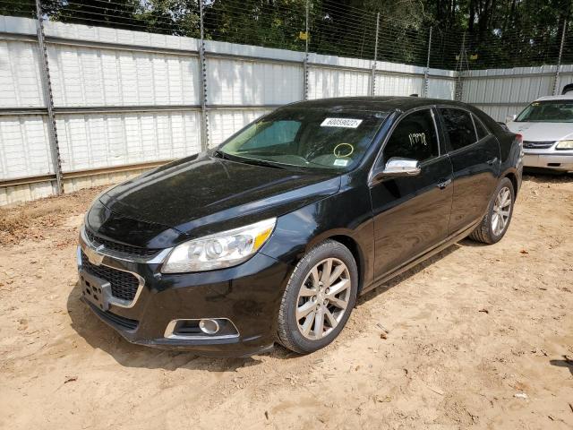 1G11E5SA1GU113931 - 2016 CHEVROLET MALIBU LIM BLACK photo 2