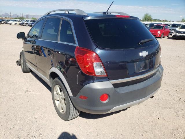 3GNAL2EKXES605295 - 2014 CHEVROLET CAPTIVA LS 蓝色 照片 3