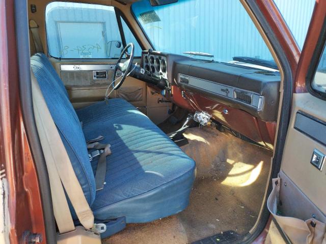 1GCEK14LXGJ122105 - 1986 CHEVROLET K10 TWO TONE photo 5