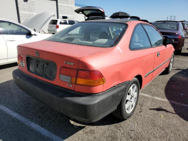 1HGEJ6221VL097883 - 1997 HONDA CIVIC DX RED photo 4