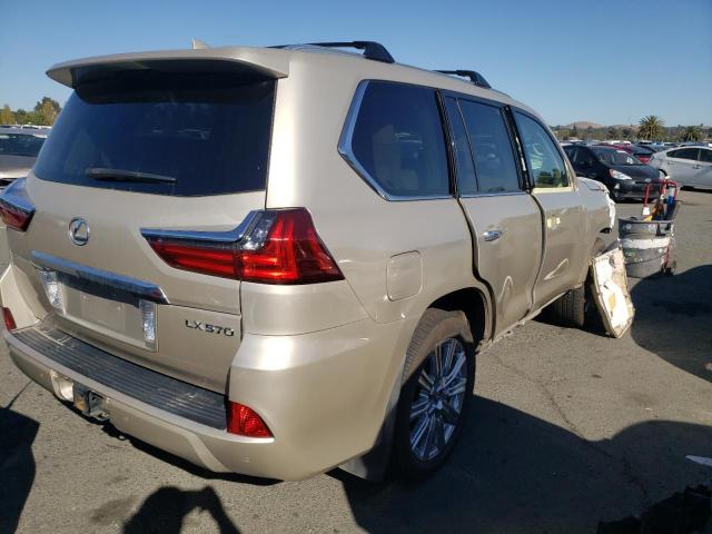 JTJHY7AX8H4226725 - 2017 LEXUS LX 570 BEIGE photo 4