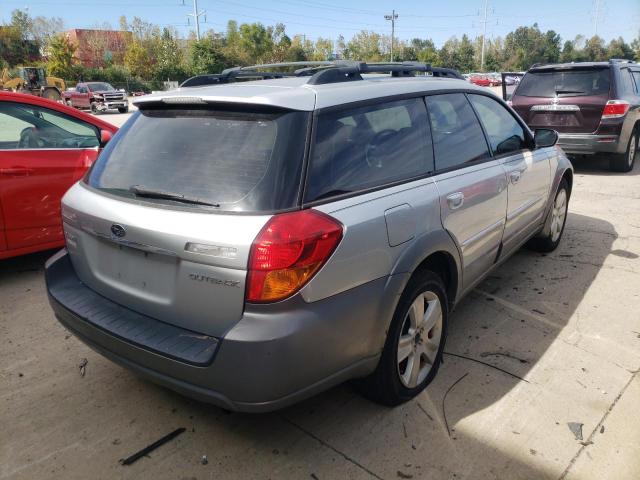 4S4BP62C467336468 - 2006 SUBARU LEGACY OUT SILVER photo 4