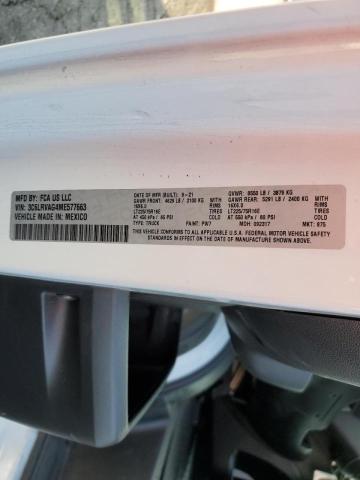 3C6LRVAG4ME577663 - 2021 RAM PROMASTER 白色 照片 10