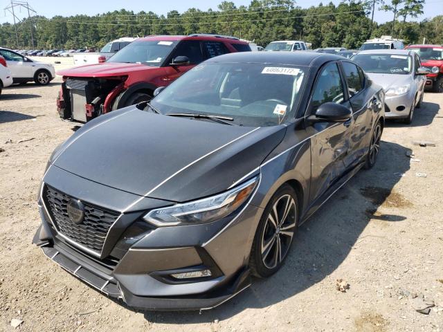 3N1AB8DV8LY255947 - 2020 NISSAN SENTRA SR TWO TONE photo 9