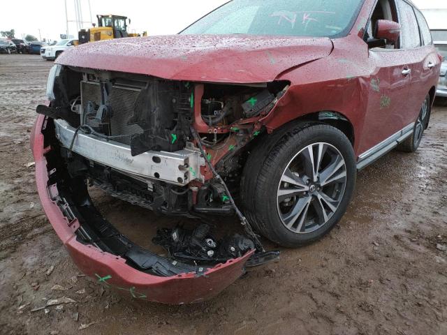5N1DR2MN0HC602783 - 2017 NISSAN PATHFINDER S  photo 9