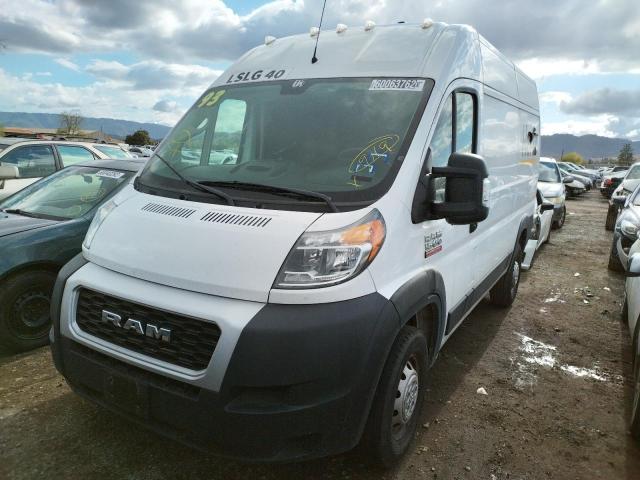 3C6TRVBG4KE549891 - 2019 RAM PROMASTER WHITE photo 2