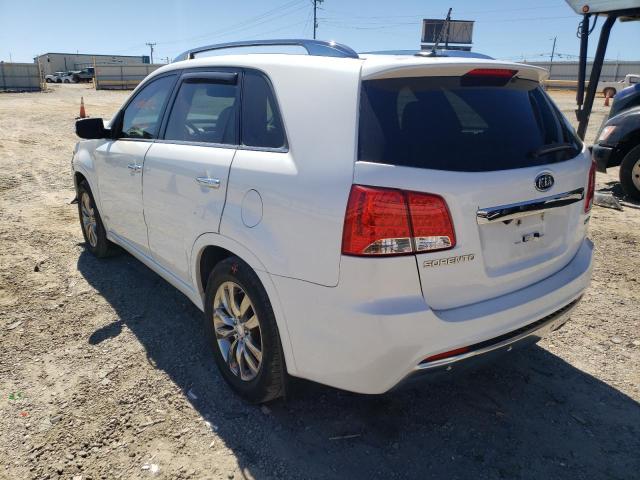 5XYKWDA27BG****** - 2011 KIA SORENTO SX WHITE photo 3