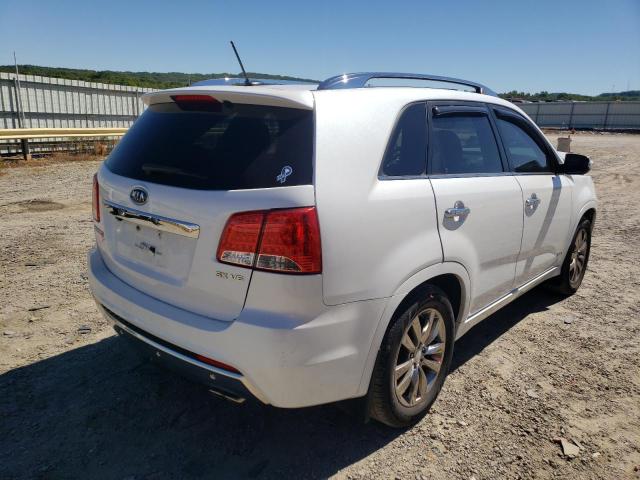 5XYKWDA27BG****** - 2011 KIA SORENTO SX WHITE photo 4