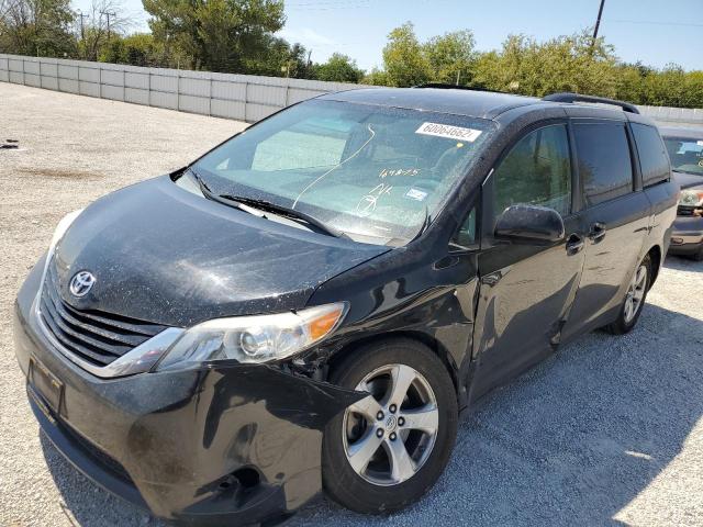 5TDKK3DC7DS333758 - 2013 TOYOTA SIENNA LE BLACK photo 2