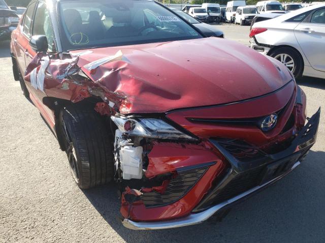 4T1K31AK4NU034993 - 2022 TOYOTA CAMRY XSE RED photo 9