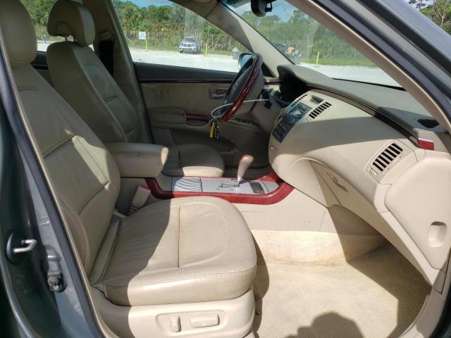 KMHFC46F68A265270 - 2008 HYUNDAI AZERA SE GREEN photo 5