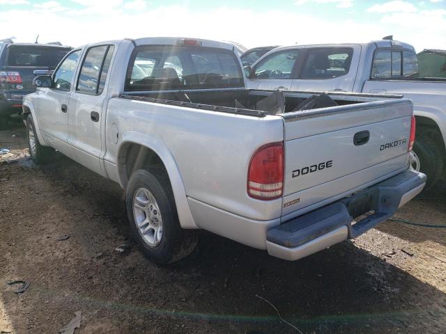 1D7HL38X33S157453 - 2003 DODGE DAKOTA QUA SILVER photo 3