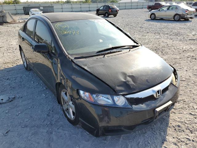2HGFA16679H336473 - 2009 HONDA CIVIC LX-S أسود صورة 1