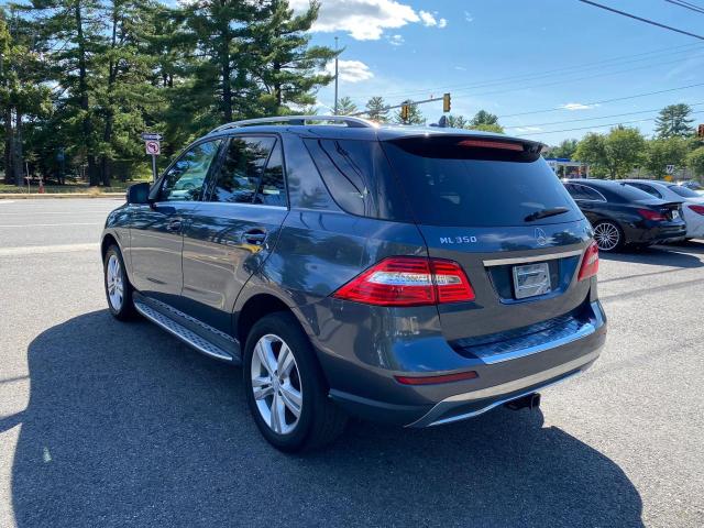 4JGDA5HB1DA121861 - 2013 MERCEDES-BENZ ML 350 4MA GRAY photo 4