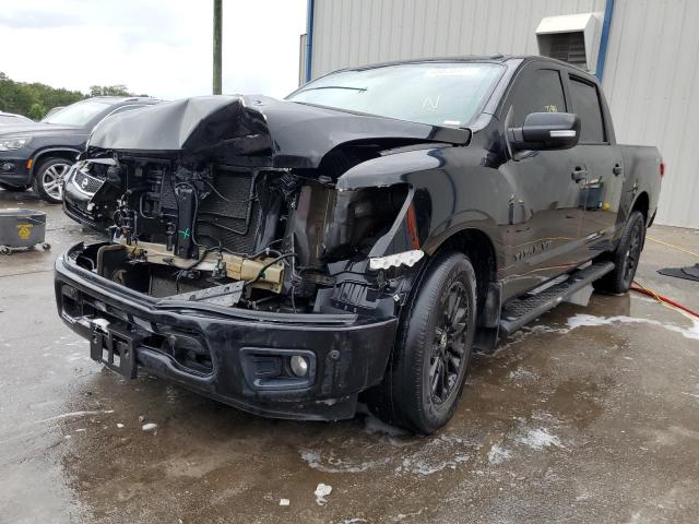 1N6AA1E69JN524401 - 2018 NISSAN TITAN SV BLACK photo 2