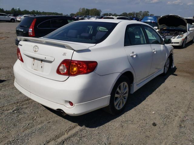 1NXBU4EE1AZ183374 - 2010 TOYOTA COROLLA BASE  photo 4