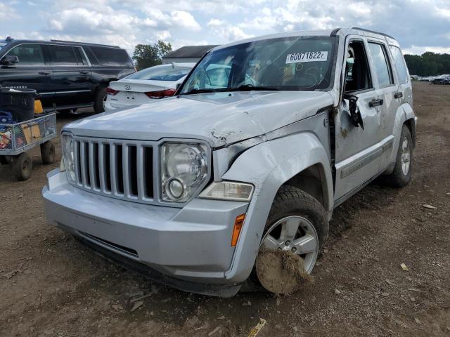 1C4PJMAK5CW135883 - 2012 JEEP LIBERTY SP SILVER photo 2